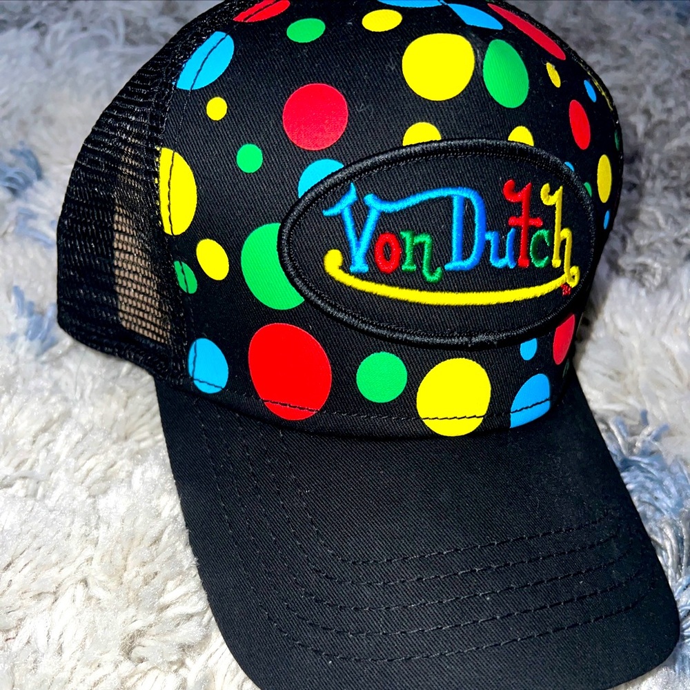 von dutch hat With Polka Dots